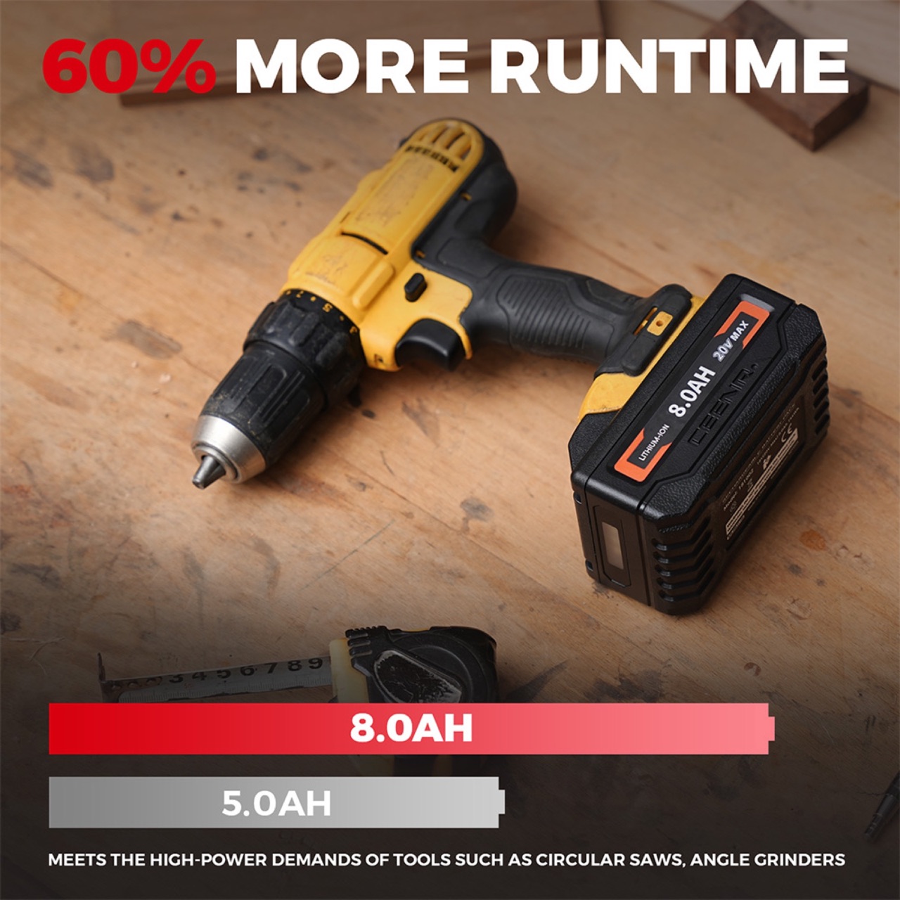 CEENR 8.0Ah replacement battery