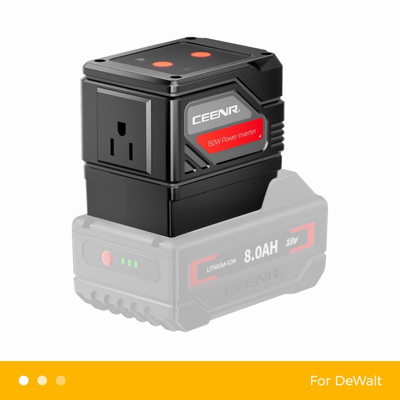 CEENR 150W Inverter For DeWalt 20V MAX
